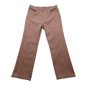 Vintage Levi's 520 Pants Mens 34x30 Brown Tapered Workwear‎ USA Made 90s